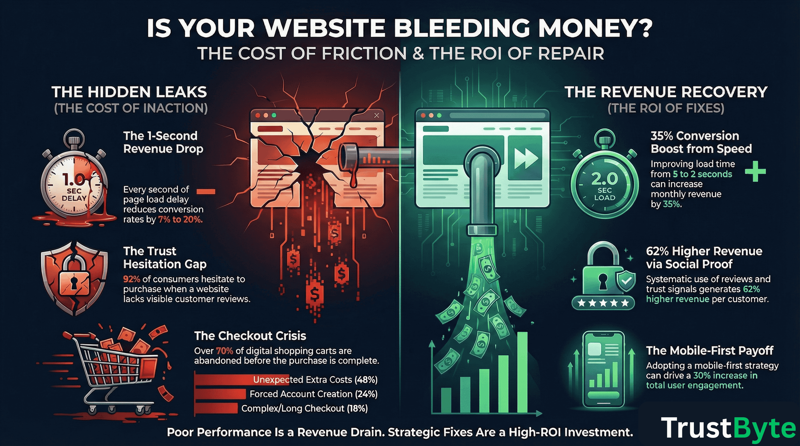 Why Your Website is Bleeding Money (And the 5 Fixes That Actually Work)